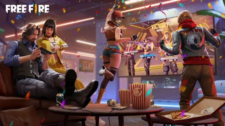 Conjunto Fogo Oriental no Free Fire