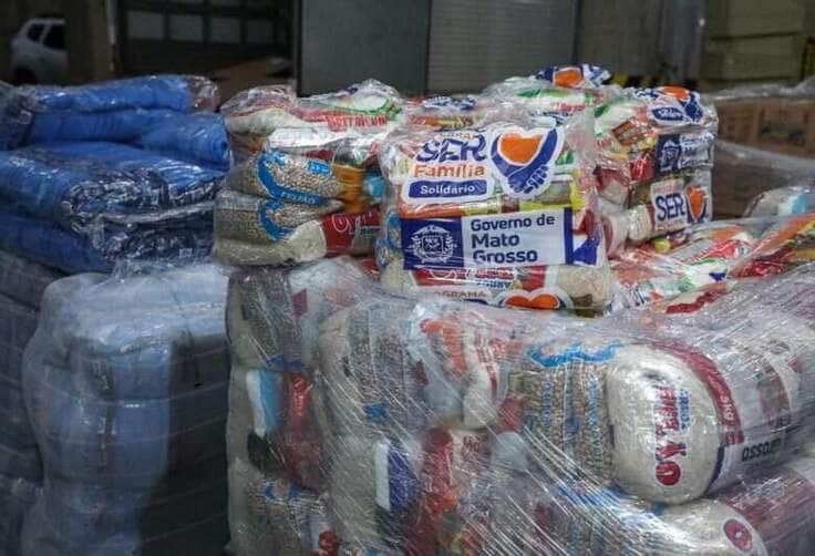 Governo de Mato Grosso vai enviar 400 cestas de alimentos para famílias em Confresa