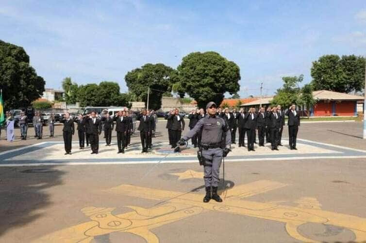 PM recepciona 29 novos alunos para o Curso de Formação de Oficiais na Academia Costa Verde