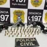 Polícia Civil prende integrantes de facções criminosas flagrados com armas e munições em Barra do Bugres