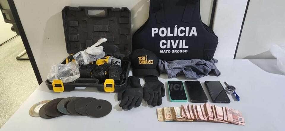 Polícia Civil prende parte de quadrilha que furtou supermercado em Cuiabá e recupera R$ 3 mil