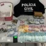 Polícia Civil prende suspeitos por tráfico de drogas durante cumprimento de buscas em Campinápolis