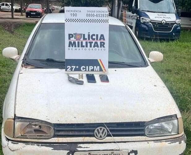 Polícia Militar de Mato Grosso prende três suspeitos por tentativa de latrocínio em Porto Alegre do Norte