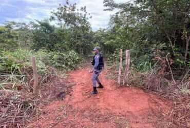 Polícia impede invasão de terra em Chapada dos Guimarães