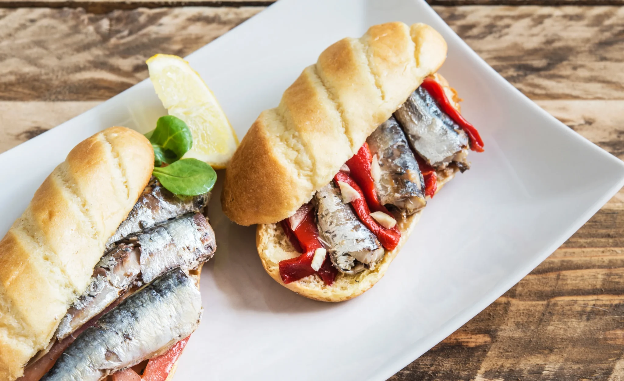 Sanduíche de Sardinha Cremoso