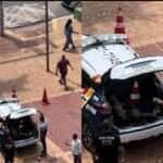 Corpo em decomposição é encontrado em camburão da PM em Cuiabá