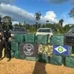 Operação conjunta entre PF, Gefron, PM e Ciopaer desarticula esquema de tráfico de drogas em área rural de Mato Grosso.