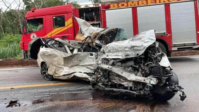 Grave acidente na BR-070 deixa médica morta em Cáceres 