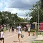 Brasilienses aproveitam o feriado de carnaval no Parque da Cidade