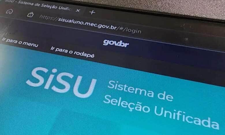 Brasília - 10/07/2023 - Página do Sisu 2023 na internet. Foto: Rafa Neddermeyer/Agência Brasil