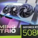 RTX 5080 da MSI é revelada em vazamento! Confirmando especificações e abrindo espaço para um possível lançamento antecipado
