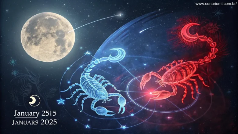 Previsão astrológica para o signo de Escorpião em 31 de Janeiro de 2025.