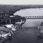 Estreiro MA 23/12/2024  Ponte Juscelino Kubitschek de Oliveira, que liga os municípios de Estreito, no Maranhão, e Aguiarnópolis, no Tocantins que desabou. Foto Prefeitura de Estreito.