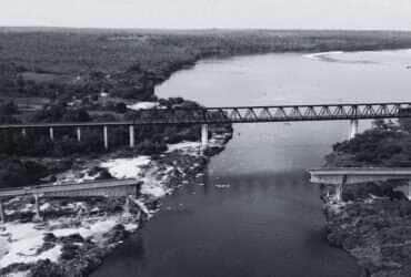 Estreiro MA 23/12/2024  Ponte Juscelino Kubitschek de Oliveira, que liga os municípios de Estreito, no Maranhão, e Aguiarnópolis, no Tocantins que desabou. Foto Prefeitura de Estreito.