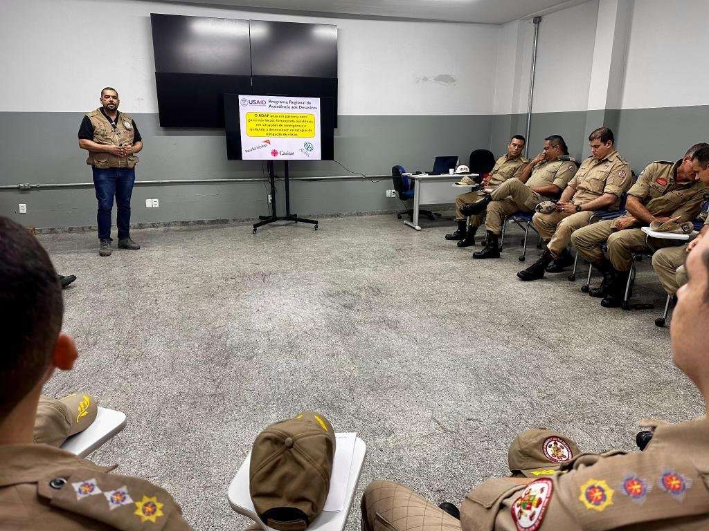 Capacitação dos bombeiros militares de Mato Grosso