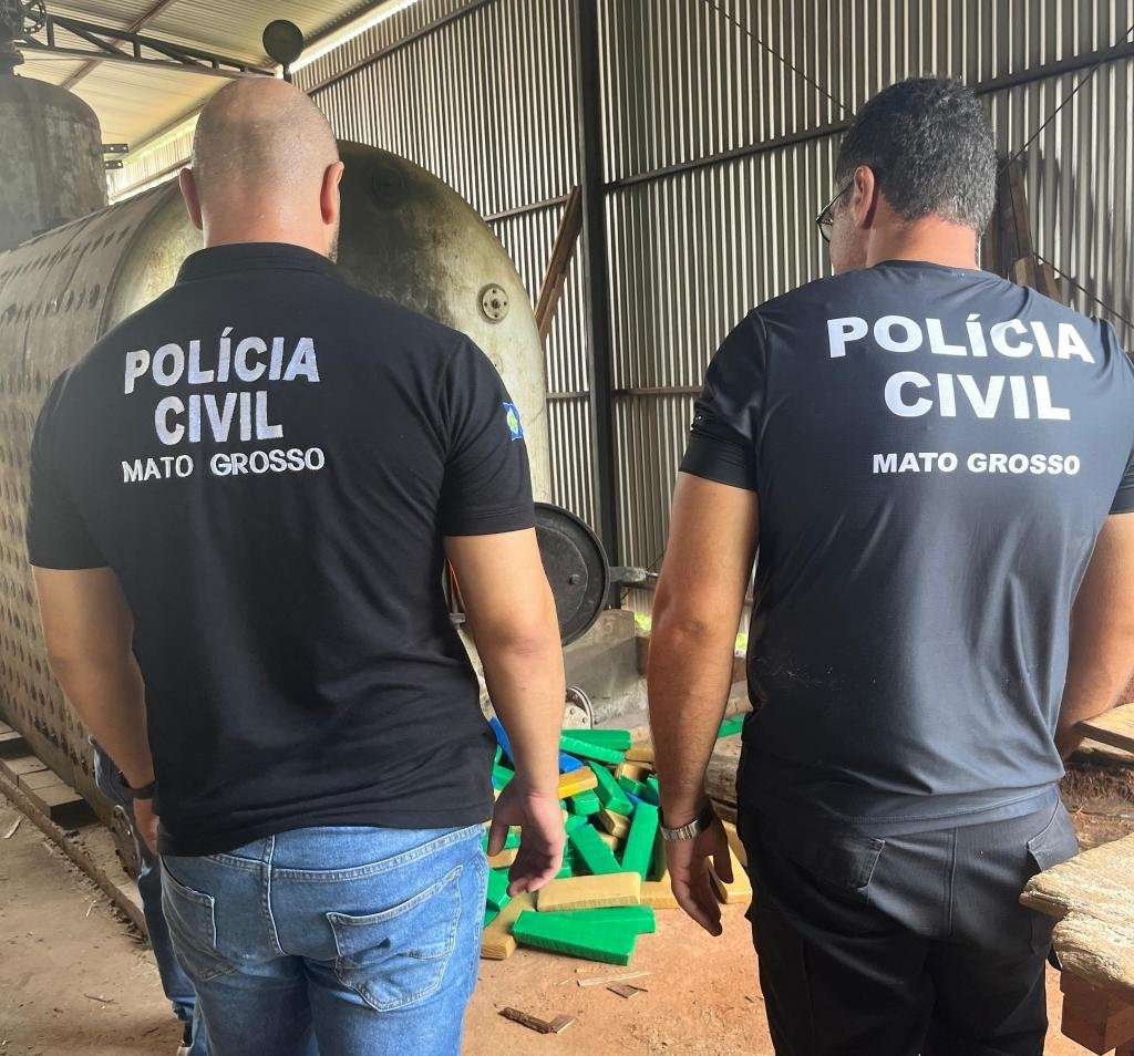 Tabletes de maconha incinerados em Rondonópolis