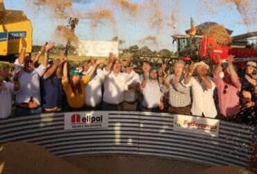 Abertura da Colheita do Arroz Credito Paulo Rossi Divulgacao