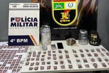 Adolescente e mulher são presas por tráfico de drogas em Várzea Grande