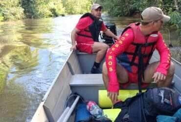 Bombeiros localizam corpo de mulher que desapareceu no rio após cair de ponte em Mato Grosso