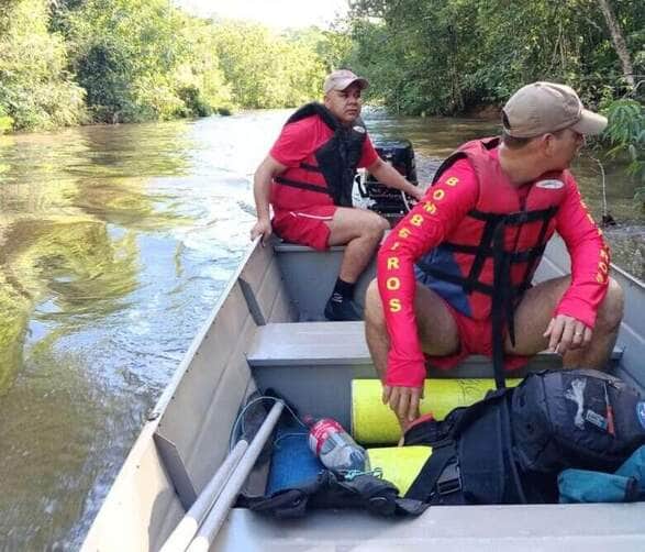 Bombeiros localizam corpo de mulher que desapareceu no rio após cair de ponte em Mato Grosso