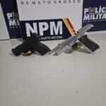 Polícia Militar prende suspeito por porte ilegal de arma às margens da BR-163