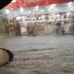 (VÍDEO) Temporal causa alagamentos e transtornos em Cuiabá 