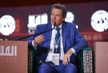 Arábia Saudita, 17/02/2025 - Ministro da Fazenda Fernando Haddad participa da Conferência AlUla para Economia dos Mercados Emergentes. Foto: Diogo Zacarias/MF