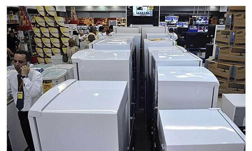 Governo reduz IPI de eletrodomésticos da linha branca, geladeiras; comércio. Foto: Fabio Rodrigues Pozzebom/Agência Brasil
