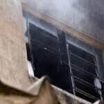 Rio de Janeiro (RJ), 12/02/2025 - Incêndio atinge a fábrica de roupas Maximus Confecções, no bairro de Ramos, na zona norte do Rio de Janeiro. A instalação produz fantasias para o carnaval carioca. Foto: Tânia Rêgo/Agência Brasil