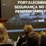 Brasília (DF), 13/02/2025 - O ministro da Justiça e Segurança Pública, Ricardo Lewandowski, apresenta balanço detalhado dos investimentos e das medidas implementadas pela pasta para reforçar a segurança nas unidades prisionais do Sistema Penitenciário Federal. O foco da apresentação terá ênfase nas ações executadas após a fuga de dois detentos da Penitenciária Federal de Mossoró, no Rio Grande do Norte, em 14 de fevereiro de 2024. Foto: Bruno Peres/Agência Brasil