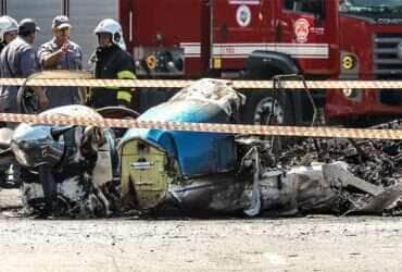 Queda de avião em São Paulo: o que diz a Aeronáutica sobre investigação - Paulo Pinto/Agência Brasil