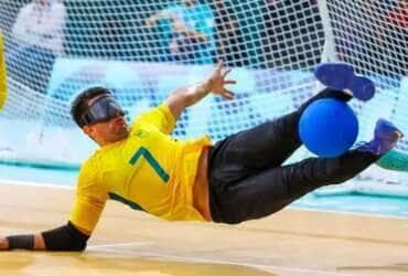 Emerson Ernesto - goalball - Paris 2024