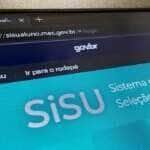 Brasília - 10/07/2023 - Página do Sisu 2023 na internet. Foto: Rafa Neddermeyer/Agência Brasil