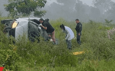 Homem de 71 anos morre em capotamento durante chuva e neblina na MT-170