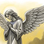 Anjo da guarda e a mensagem do dia