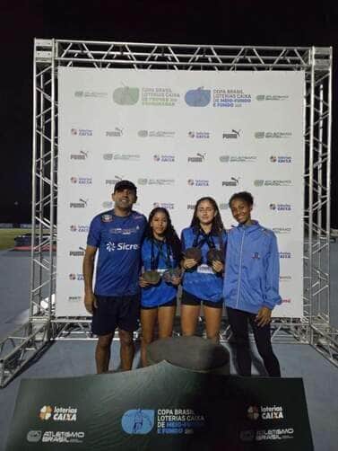 Atletas de Sorriso conquistam quatro medalhas na Copa Brasil de Atletismo em São Paulo