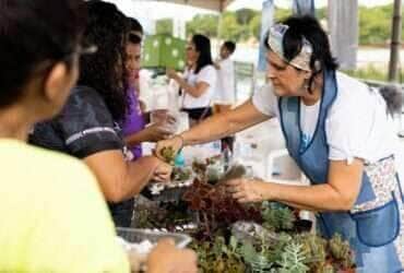 Centenas de pessoas participaram das Atividades de encerramento do Dia Mundial da Agua no Parque das Aguas