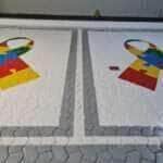 Estacionamento para autista, foto de estacionamento, laço autismo