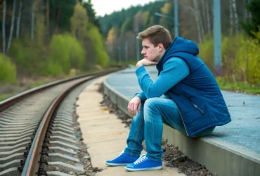 Homem triste, preocupado com seu futuro - Fotos do CenárioMT