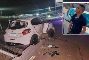 Acidente ocorreu na noite de sábado; vítima chegou a ser socorrida, mas não resistiu aos ferimentos