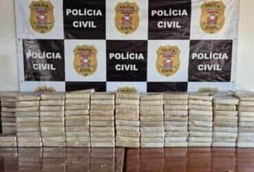 Policia Civil apreende 211 tabletes de pasta base de cocaina em Mirassol dOeste