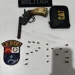 Policia Militar prende idoso por porte ilegal de arma na zona rural de Diamantino