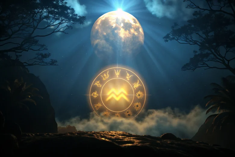 Signo de Virgem e a Lua