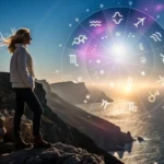 Signos, mulher olhando para o horizonte