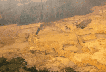 Forças de segurança apreendem escavadeiras furtadas e destroem maquinário de garimpo ilegal na Terra Indígena Sararé