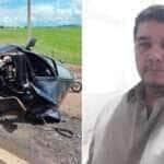 André Nespoli, 46, colidiu frontalmente com um caminhão e morreu no local do acidente.