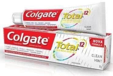 Anvisa interdita creme dental Colgate Total Clean Mint - Reprodução