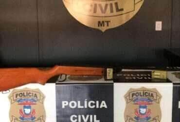arma de fogo ilegal alto garças