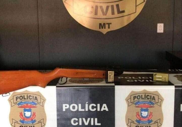 arma de fogo ilegal alto garças