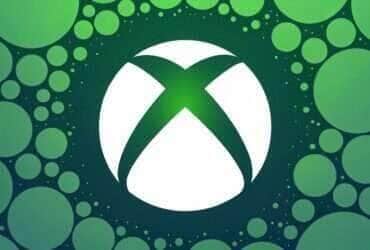 logo da xbox em fundo decorado